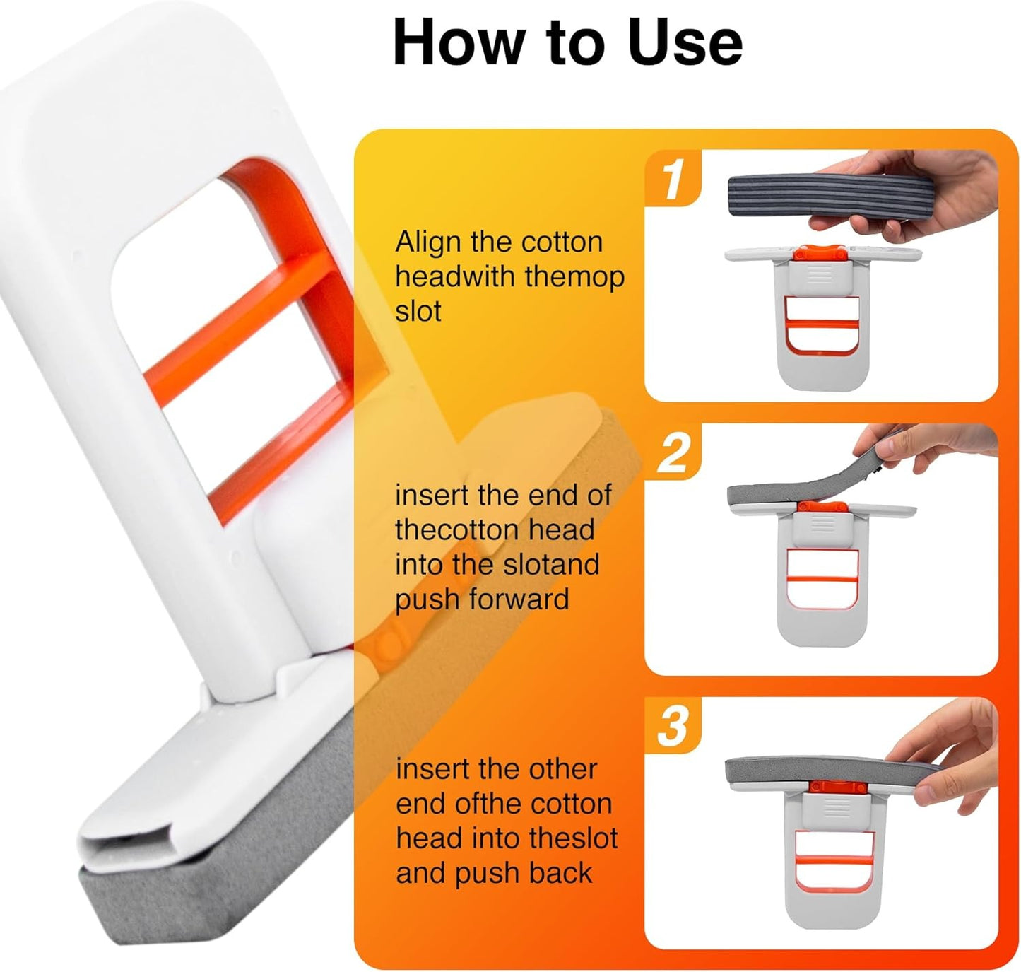 Mini Foldable Desktop Mop